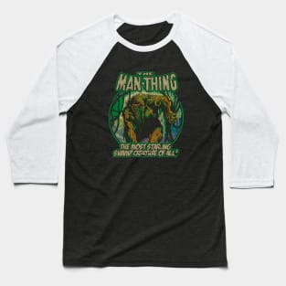 The Man Thing 1974S - VINTAGE RETRO STYLE Baseball T-Shirt